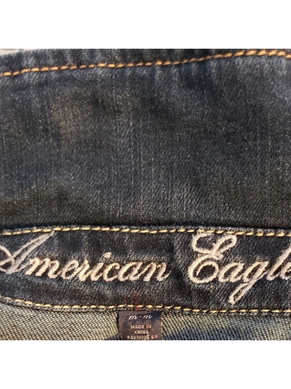 American Eagle. Custom design Jean jacket - Picture 4 of 4